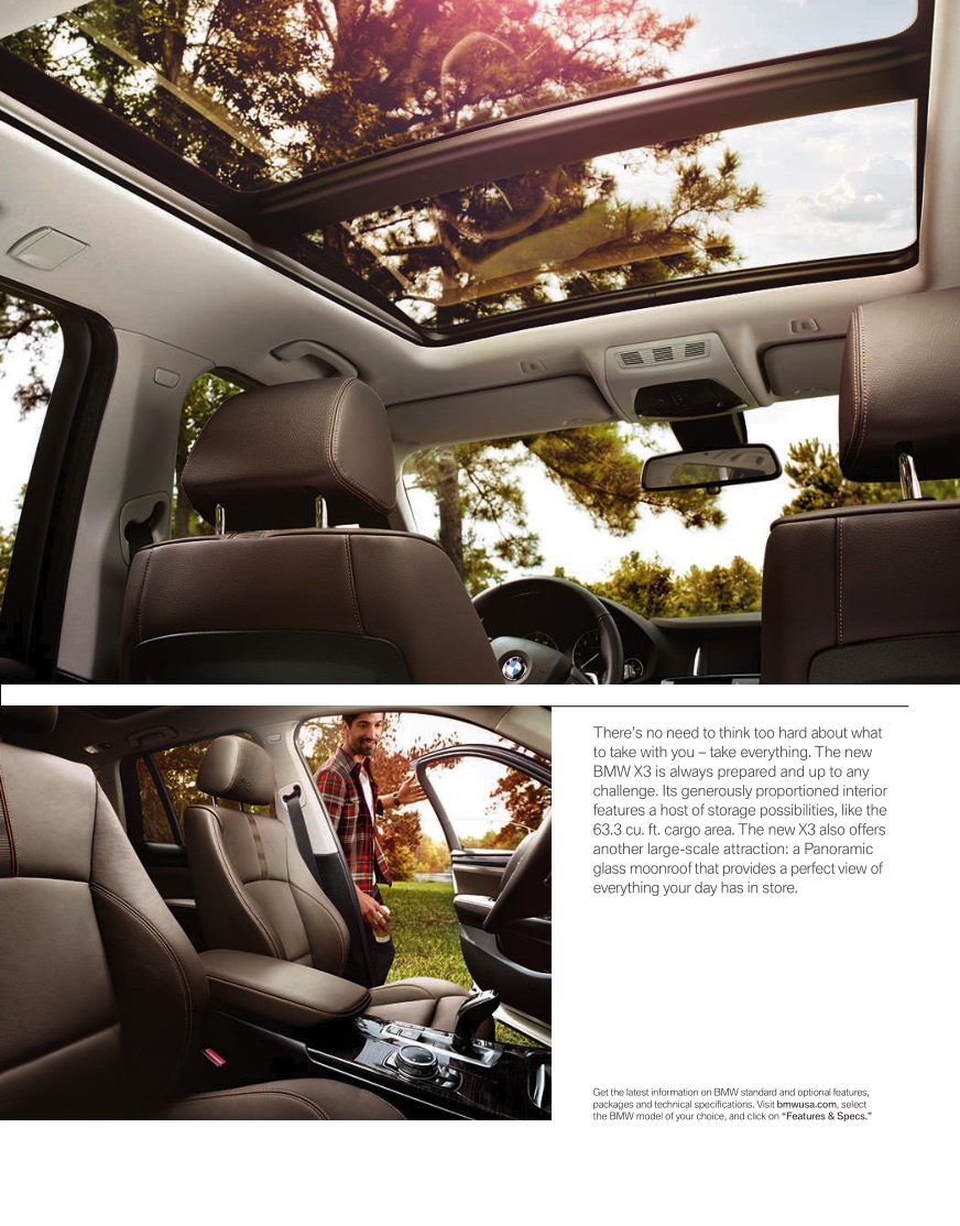 2015 BMW X3 Brochure Page 28